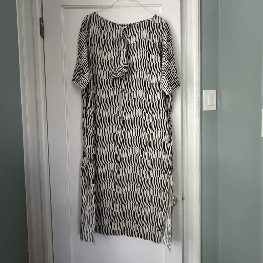 Frances Valentine Zebra Print Dress